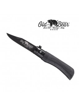 Couteau OLD BEAR XS - Virole noire - Bois d'ayous