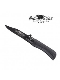 Couteau OLD BEAR XL - Virole noire - Bois d'ayous