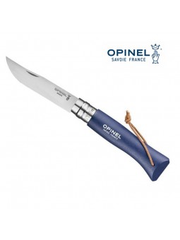 OPINEL N°8 bleu foncé - Lien baroudeur