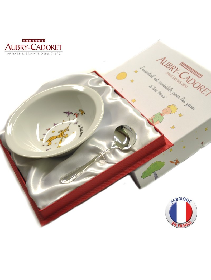 Assiette et Panadière GODRON  - Petit Prince - Aubry Cadoret