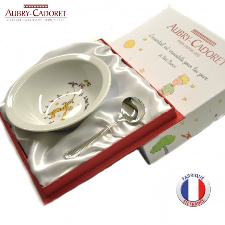 Assiette et Panadière GODRON  - Petit Prince - Aubry Cadoret