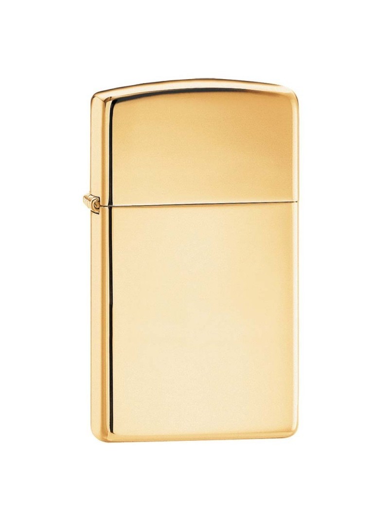 Briquet Slim High Polish Brass - Zippo