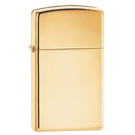 Briquet Slim High Polish Brass - Zippo