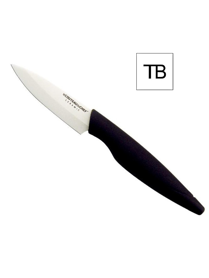 Couteau à office 8 cm avec éplucheur en céramique