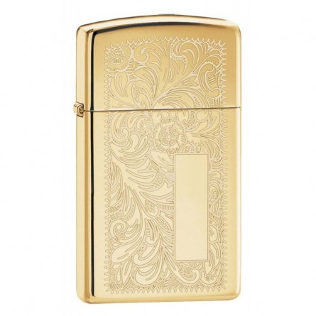 Briquet Slim® Doré Venetian® - Zippo Briquet Slim® Doré Venetian® - Zippo