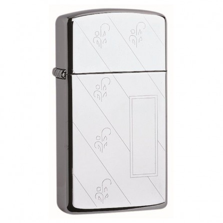Briquet Slim® emplacement gravure Briquet Slim® emplacement gravure