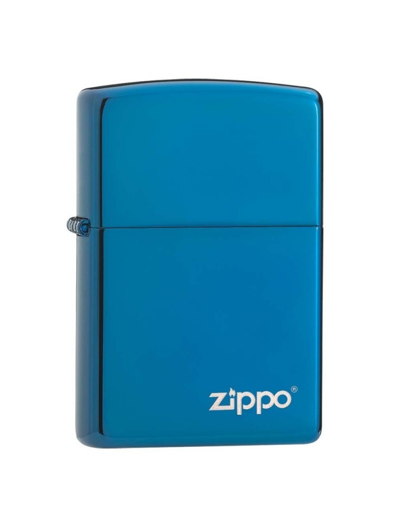 Briquet Blue Zippo Logo