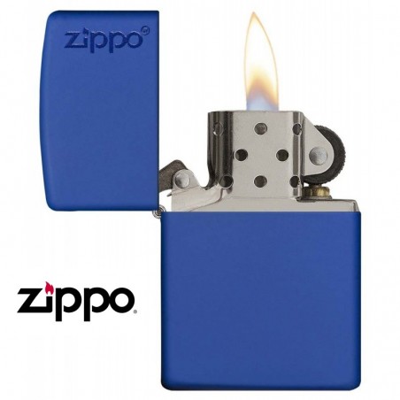 Briquet Zippo Royal Blue - Logo Zippo