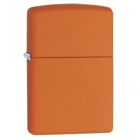 Briquet Orange Matte sans Logo