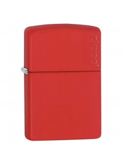 Briquet Red Matte - Logo Zippo