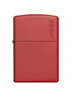 Briquet Red Matte - Logo Zippo