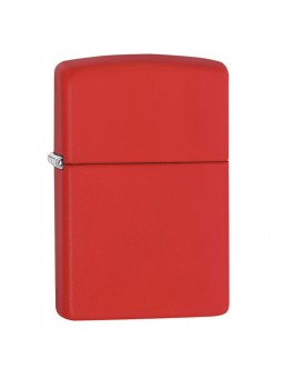 Briquet Red Matte sans Logo