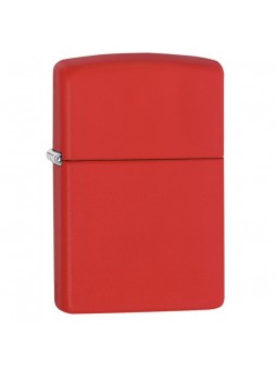 Briquet Red Matte sans Logo