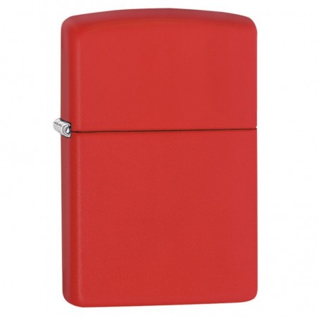 Briquet Red Matte sans Logo