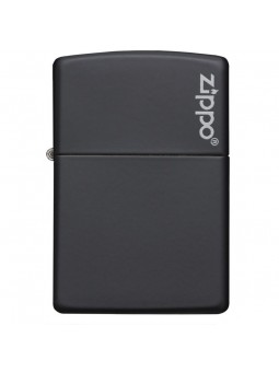 Briquet Black Matte - Logo Zippo