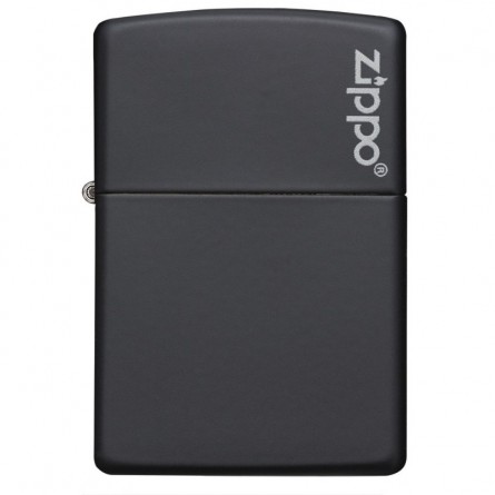 Briquet Black Matte - Logo Zippo