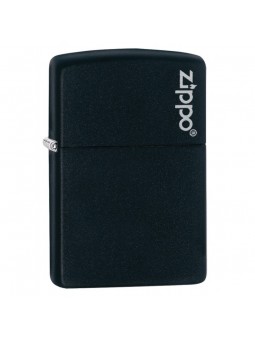 Briquet Black Matte - Logo Zippo