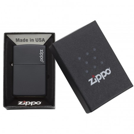 Briquet Black Matte - Logo Zippo