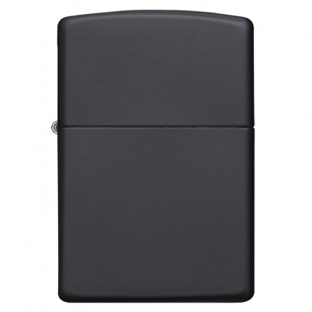 Briquet Black Matte - Zippo sans Logo Briquet Black Matte - Zippo sans Logo
