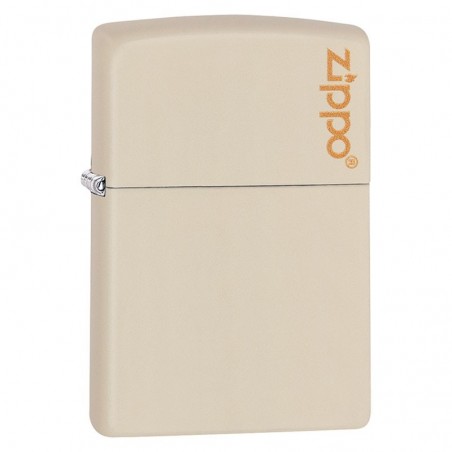 Briquet Zippo Logo Cream Matte