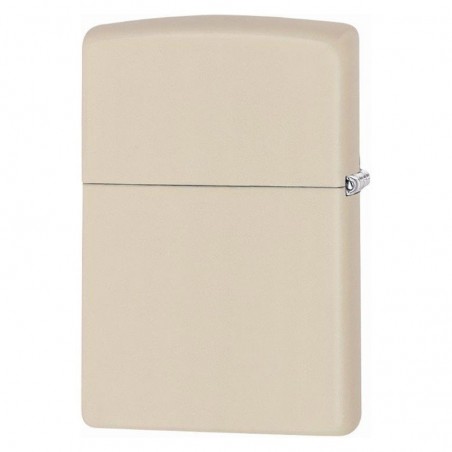 Briquet Zippo Logo Cream Matte