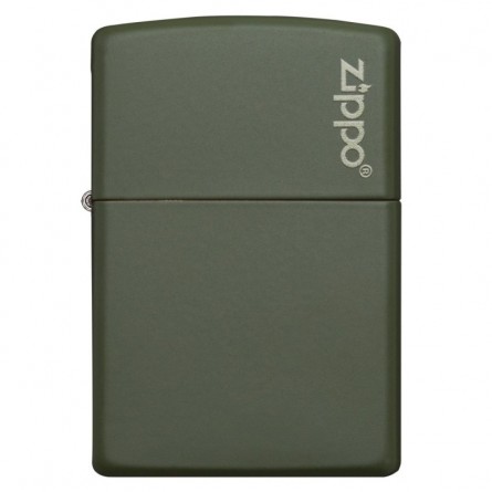 Briquet Green Matte Logo Briquet Green Matte Logo