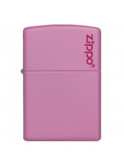 Briquet Pink Matte Logo