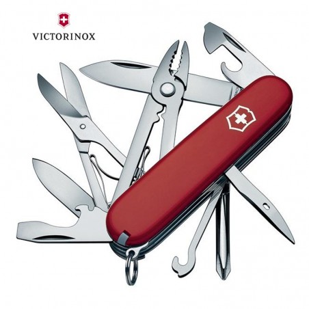 Couteau Suisse - DELUXE TINKER - Victorinox rouge