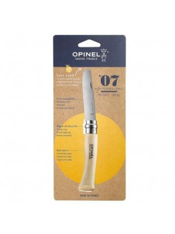 Opinel n°7 Bout rond - manche Hêtre