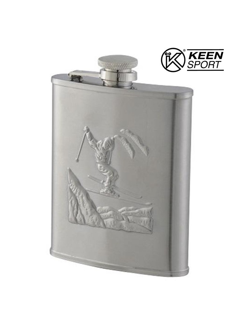Flasque motif Skieur - Keen Sport - 180 ml