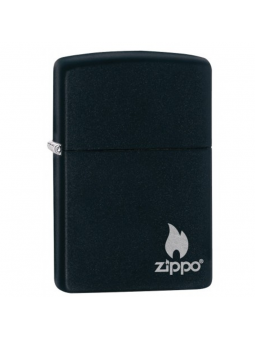 Briquet Black Matte - Flame