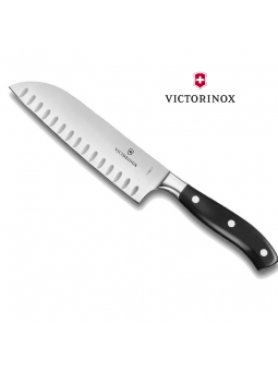 Couteau Santoku  alvéolé -...