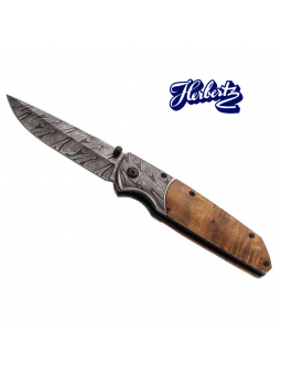 Couteau manche Racine de...