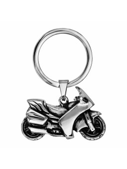 Porte-clés Acier Moto