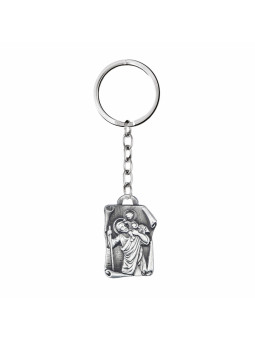 Porte-clés Acier Saint...