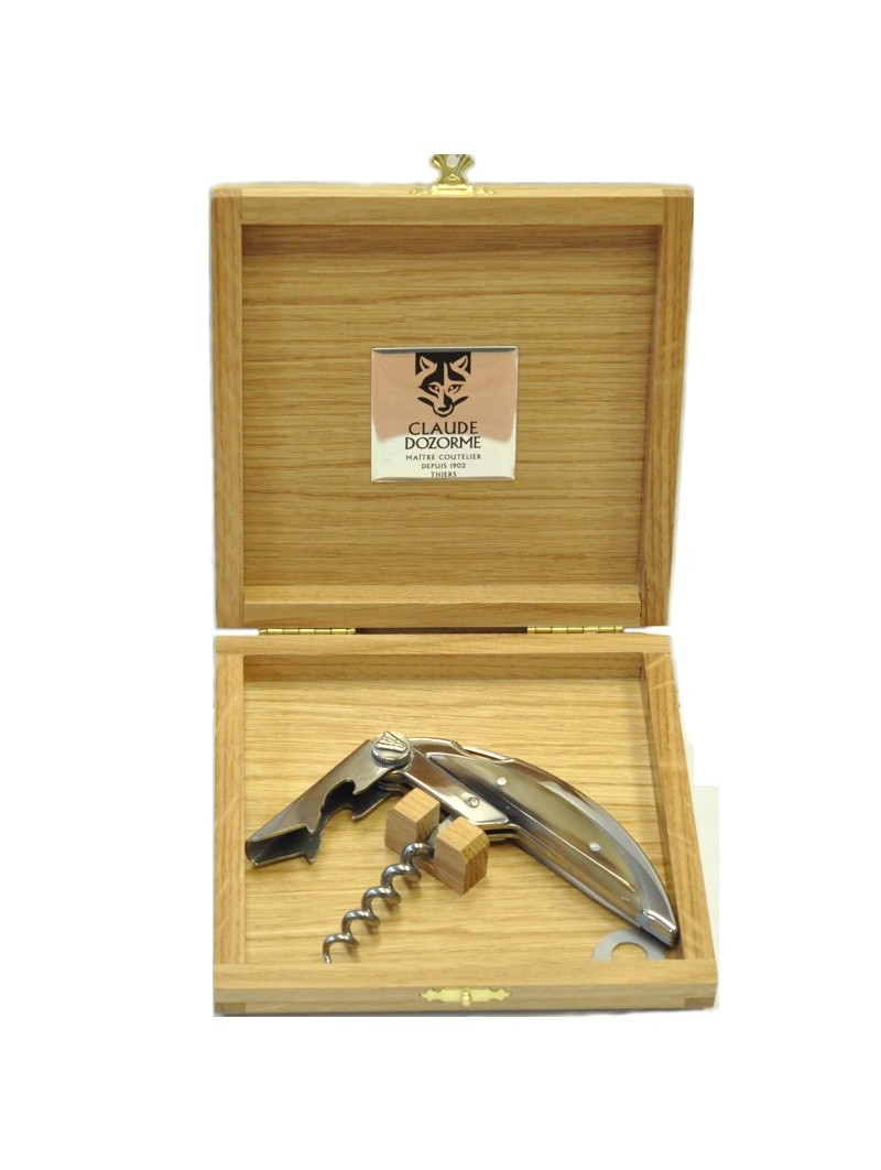 Couteau Liner Lock Le Thiers - Claude Dozorme - Corne de Bélier