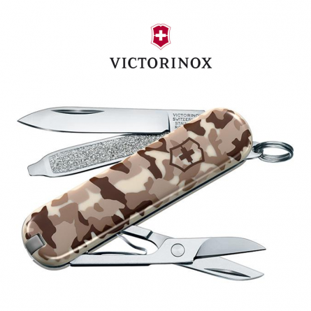 Couteau CLASSIC - CAMOUFLE DESERT - Victorinox