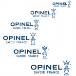 Couteau opinel personnalisé par texte gravé sur la lame et le manche